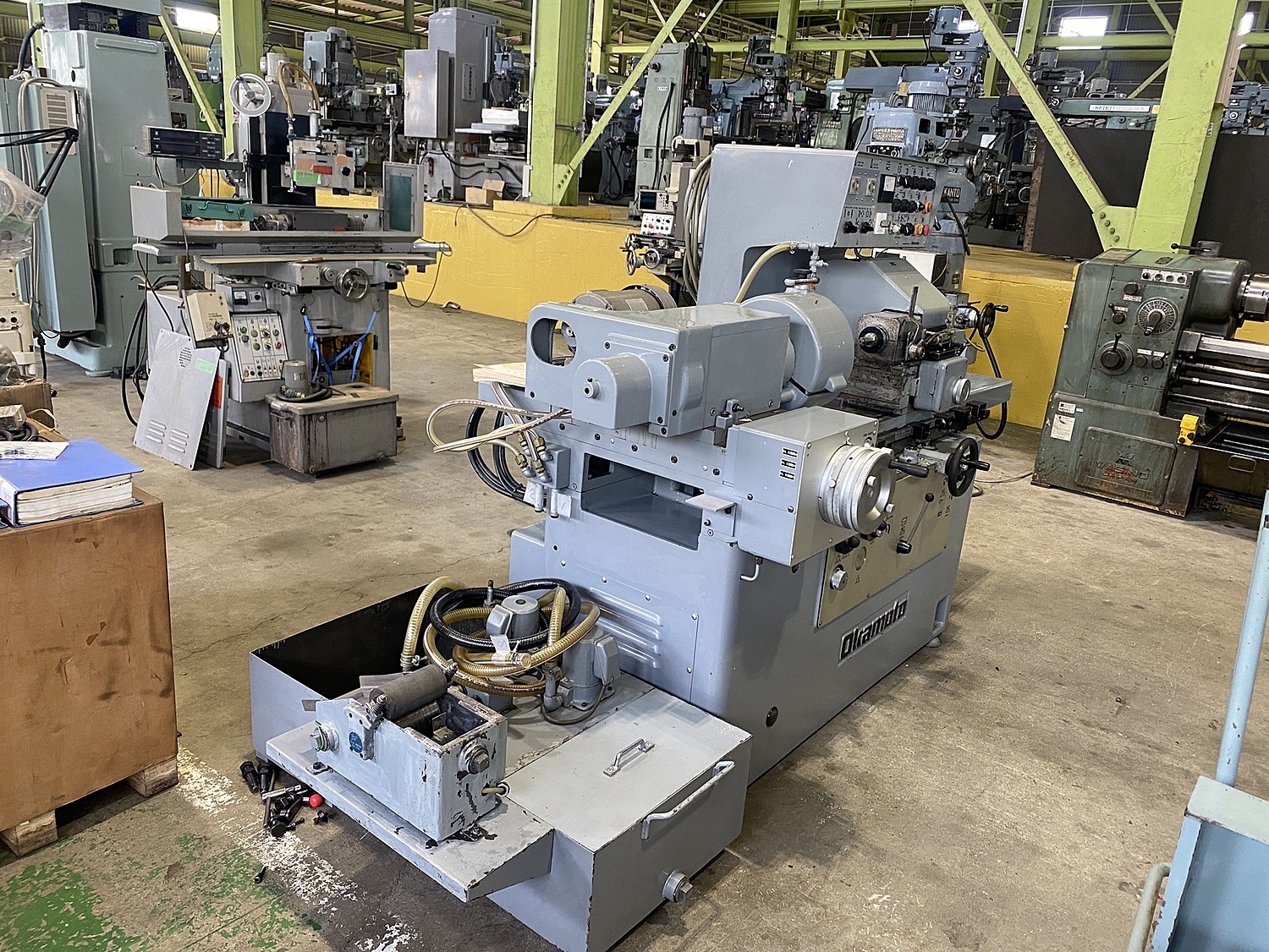H016377 内面研削盤 岡本工作 IGM-1E | 株式会社 小林機械