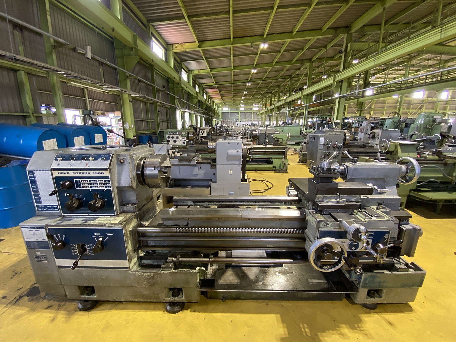 H016811 汎用旋盤 豊和産業 STRONG1500 | 株式会社 小林機械 H016811 汎用旋盤 豊和産業 STRONG1500 | 株式会社 小林機械