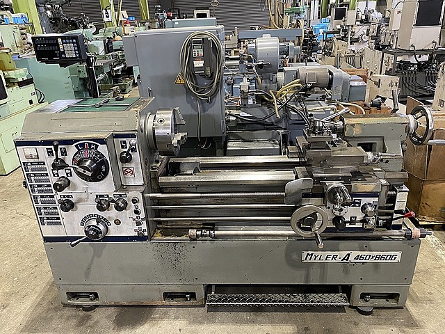 H017198 汎用旋盤 津田 MYLER-A460×860G_0
