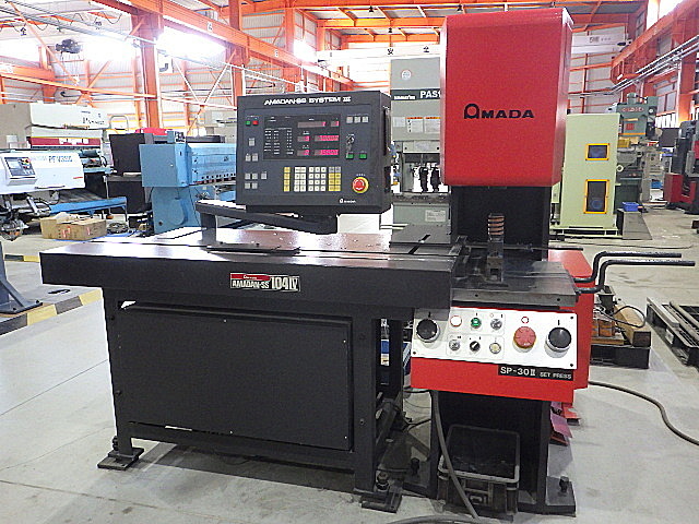 H015940 セットプレス アマダ SP-30Ⅱ | 株式会社 小林機械