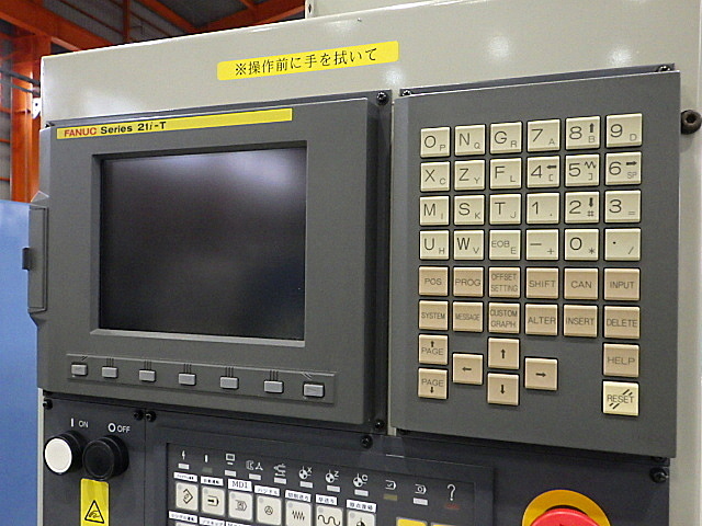 H017015 フラット型ＮＣ旋盤 滝沢 TSL-360CNC_4