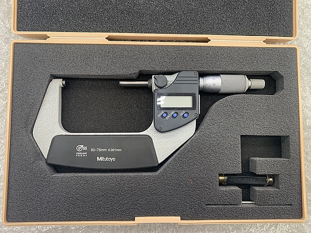 C152180 デジタル外側マイクロメーター ミツトヨ MDC-75MJ(293-232)_0