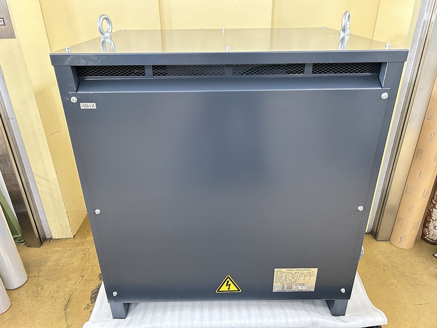 C155180 高性能乾式変圧器 川原電機製作所 TT-100KL(T9043) | 株式会社 小林機械