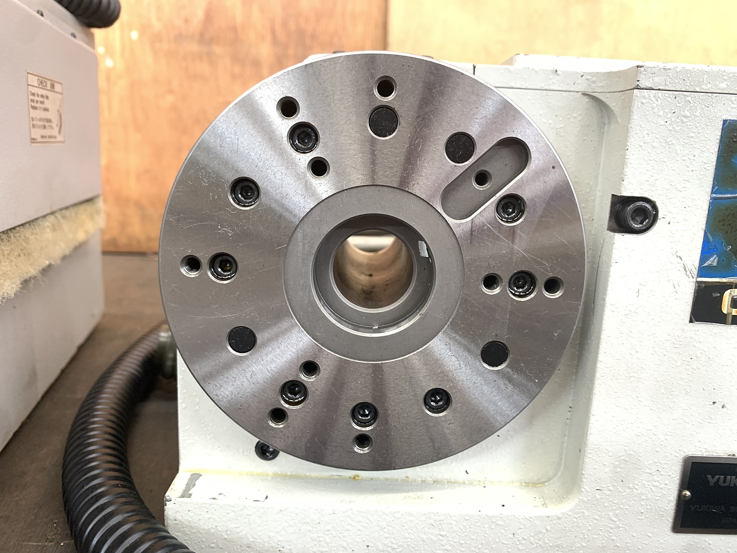 ff1605 YUKIWA SNC140R NC円テーブル 中古現状品 NC円テーブル