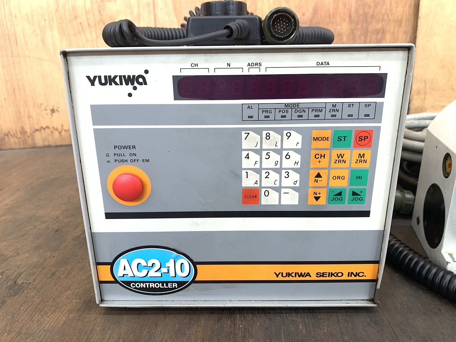 ff1605 YUKIWA SNC140R NC円テーブル 中古現状品 NC円テーブル