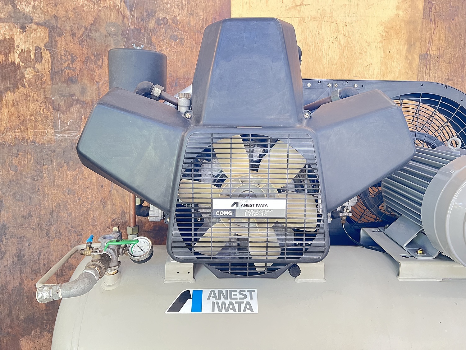C157901 レシプロコンプレッサー アネスト岩田 TLP75-10 | 株式会社