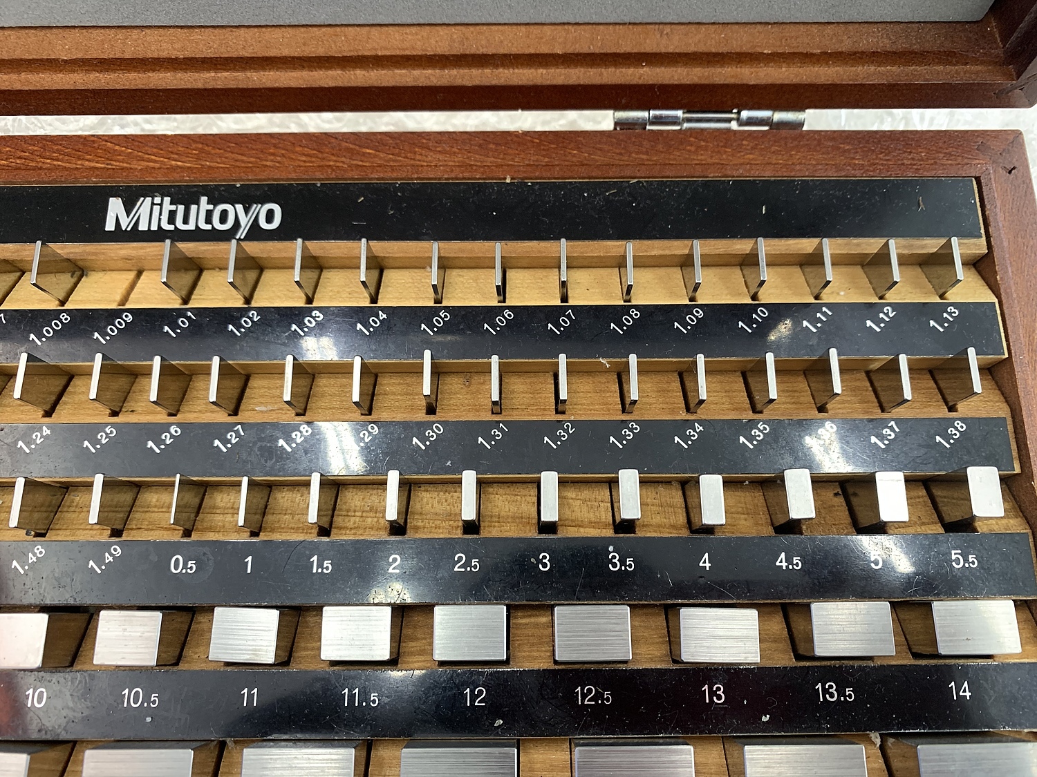 ブロックゲージ  49ピース MITSUTOYO C158521 ブロックゲージ ミツトヨ 516-939(BM1-112-1) | 株式会社 小林機械