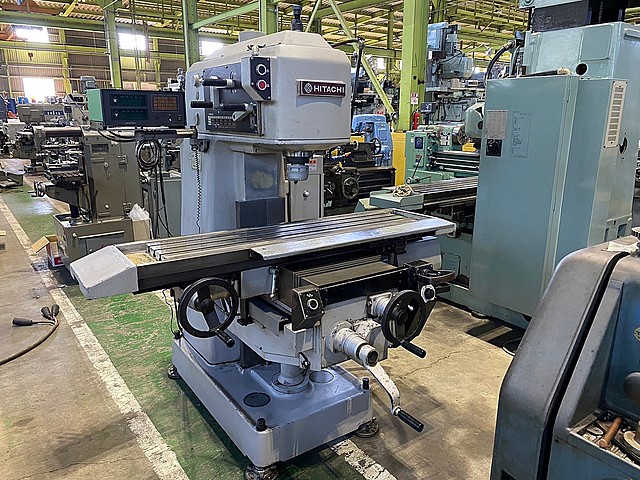 H017792 ひざ型フライス 日立精工 2MW-V
