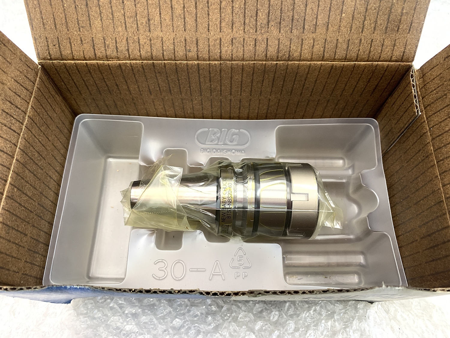 C160683 コレットホルダー BIG BT30-NBS20-60 | 株式会社 小林機械