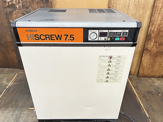 C158378 スクリューコンプレッサー 日立 OSP-7.5M6AR_0