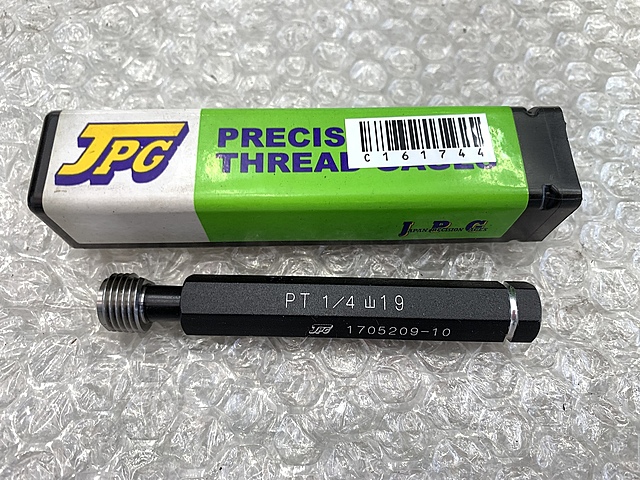 C161744 ネジプラグゲージ 測範機 PT1/4_0