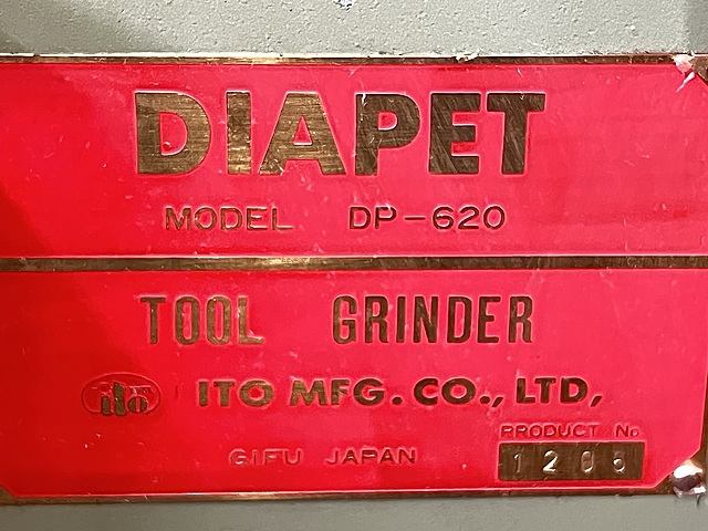 C162045 工具研削盤 伊藤製作所 DP-620_10