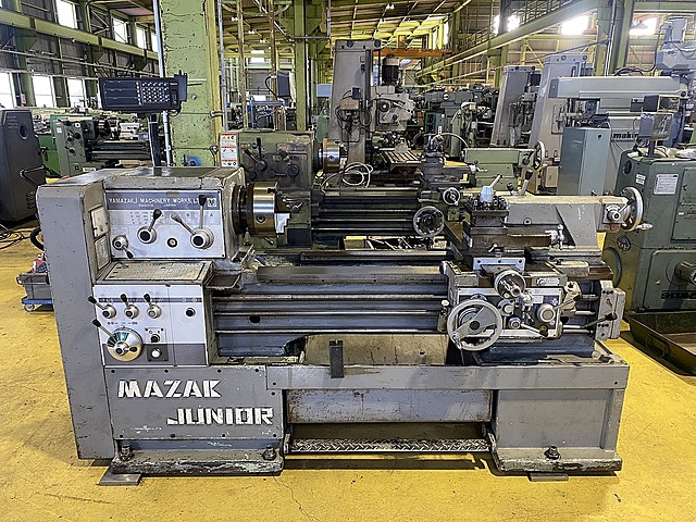 H018079 汎用旋盤 山崎鉄工 MAZAK JUNIOR