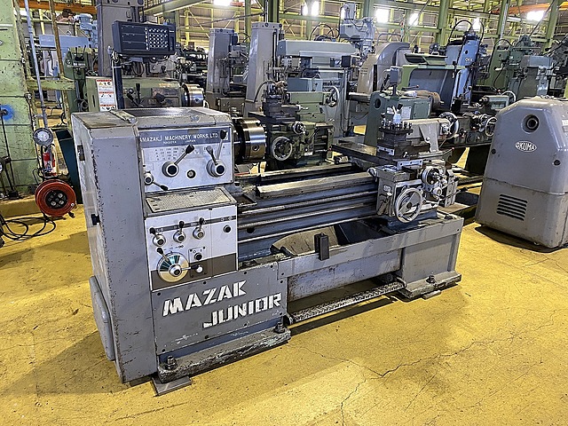 H018079 汎用旋盤 山崎鉄工 MAZAK JUNIOR_2