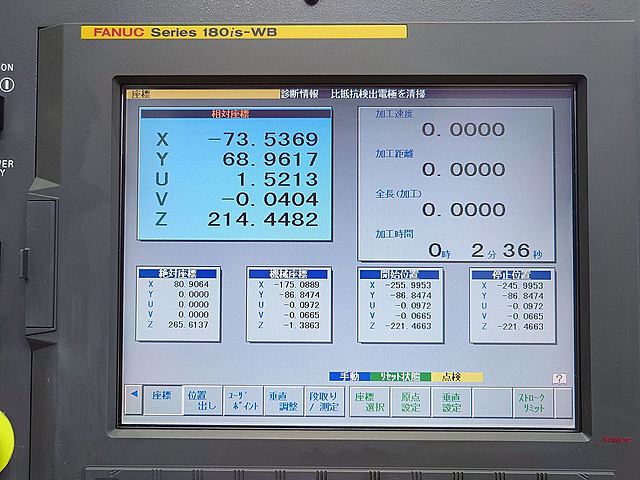 P008504 ＮＣワイヤーカット ファナック α-0iC_9