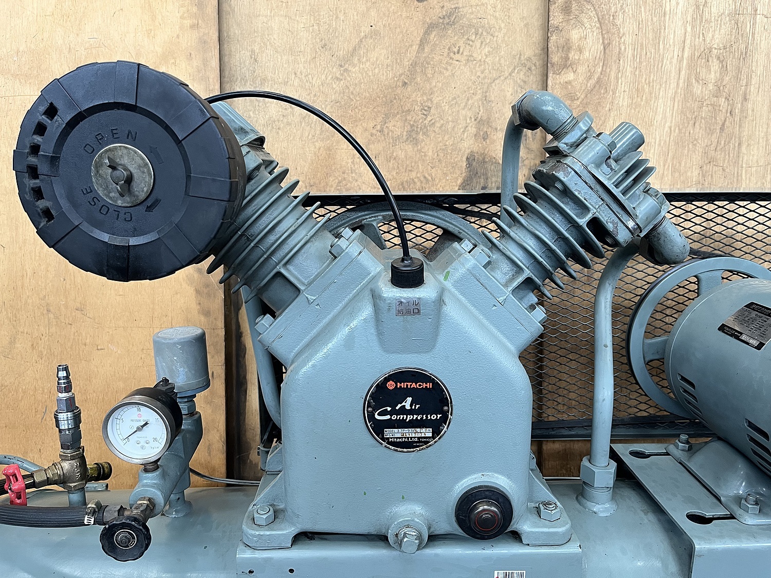 C164241 レシプロコンプレッサー 日立 3.7P-9.5V5 | 株式会社 小林機械