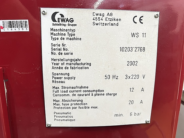 C164303 工具研削盤 EWAG WS11_13