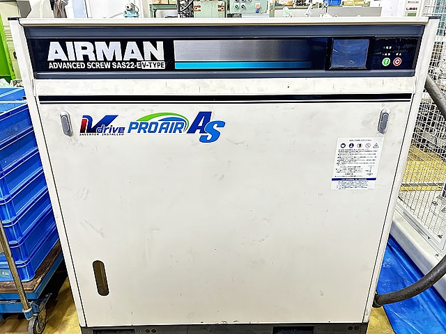 C164734 スクリューコンプレッサー 北越工業 SAS22VD-E_0