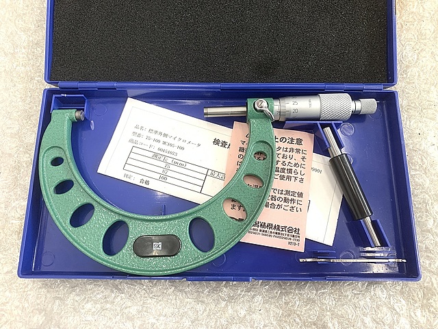 C166661 外側マイクロメーター 新潟精機 MC105-100_0