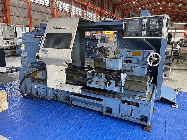 H018619 簡易型ＮＣ旋盤 大日金属工業 DLX 75A×100