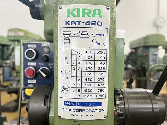 J000742 タッピングボール盤 KIRA KRT-420_6