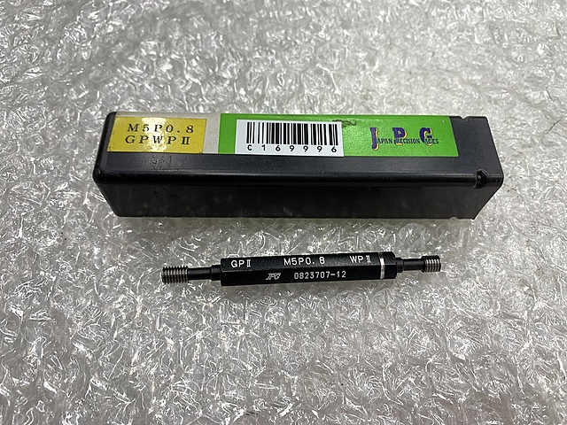 C169996 ネジプラグゲージ JPG M5P0.8