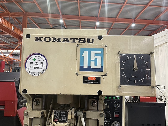 H018845 Ｃ型プレス コマツ OBS15_1