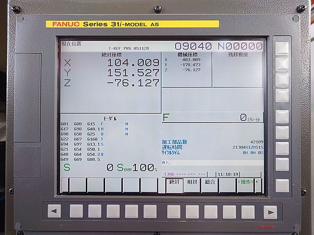 P008665 ドリリングセンター ファナック α-T14iFLa_6
