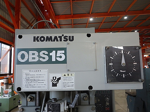 H018621 Ｃ型プレス コマツ OBS15-K2_1