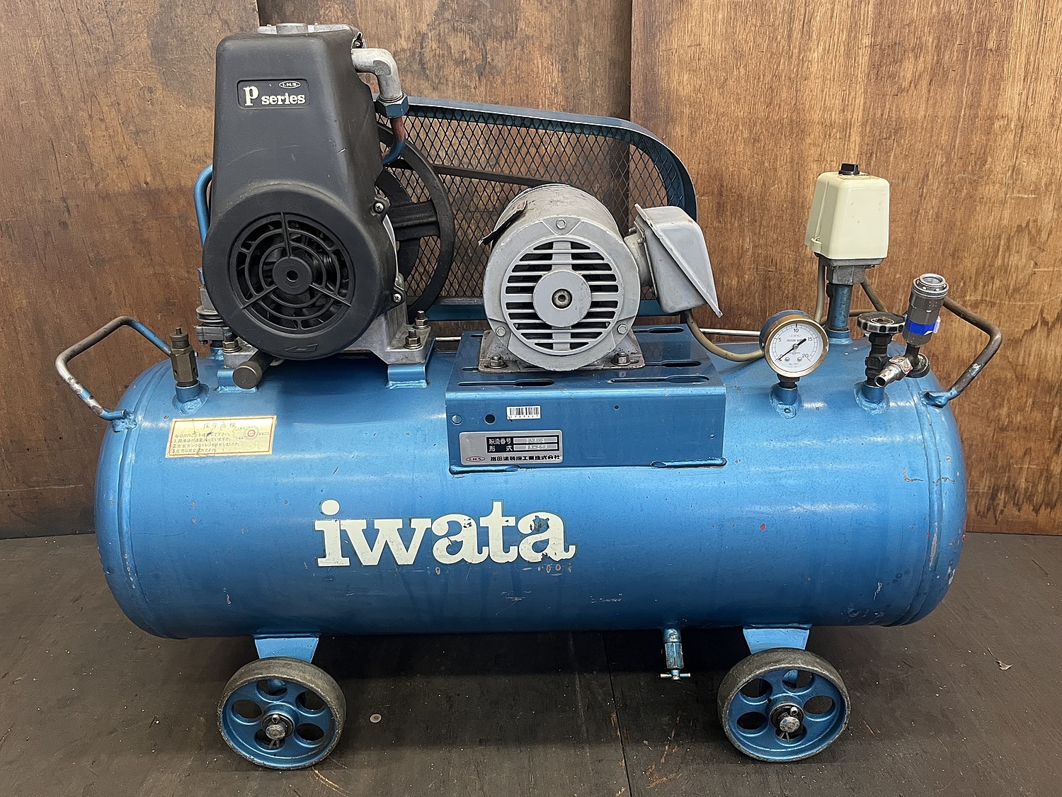 C169447 レシプロコンプレッサー アネスト岩田 SP-07P | 株式