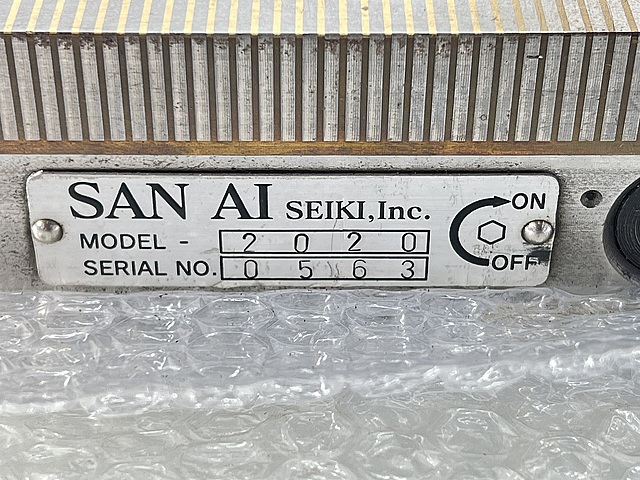 C105283 永磁チャック サンアイ精機 2020_2
