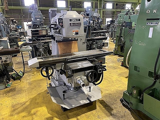 H019016 ひざ型フライス 日立精工 2MW-V_0