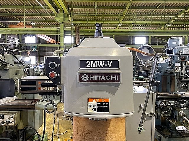 H019016 ひざ型フライス 日立精工 2MW-V_2