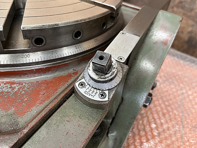 C171595 万能割出傾斜円テーブル 日研 NST-300HP_5