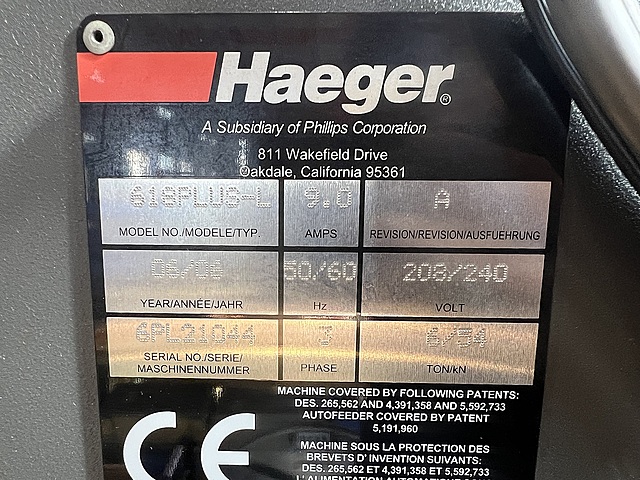 C172587 圧入機 Haeger 618PLUS-L_9