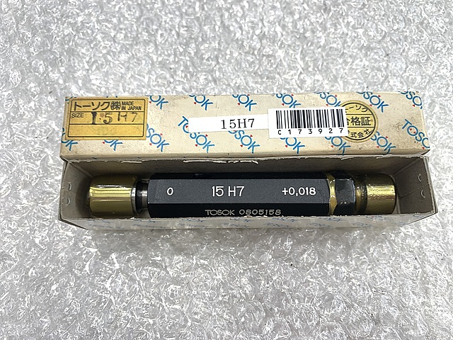 C173928 限界栓ゲージ トーソク 15H7