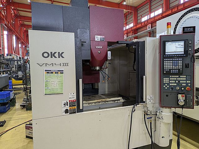 P008755 立型マシニングセンター OKK VM4Ⅲ