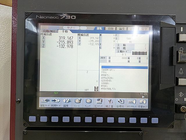 P008755 立型マシニングセンター OKK VM4Ⅲ_6