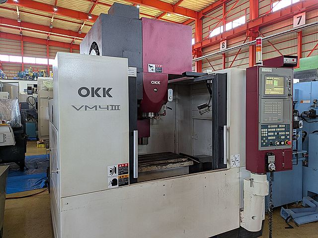 P008754 立型マシニングセンター OKK VM4Ⅲ