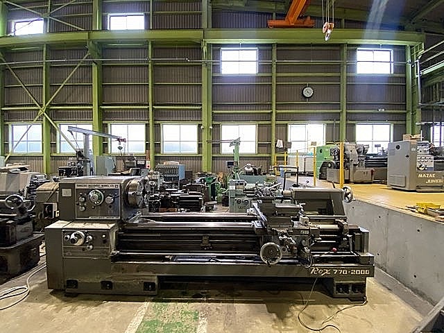 H018909 汎用旋盤 山崎鉄工 REX770×2000
