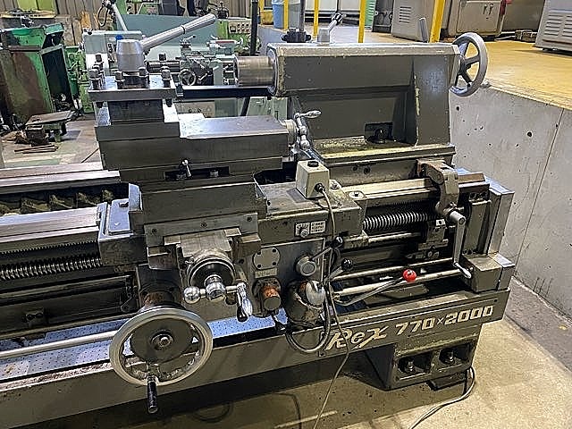 H018909 汎用旋盤 山崎鉄工 REX770×2000_6