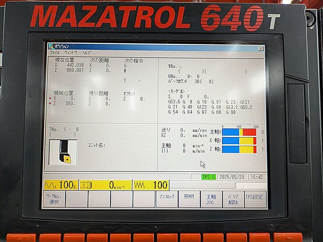 P008920 フラット型ＮＣ旋盤 ヤマザキマザック M4-1500_8