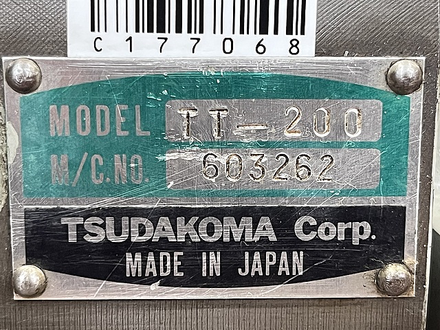 C177068 傾斜円テーブル 津田駒 TT-200_6