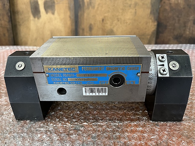 C176815 可傾形永磁チャック カネテック RMWH-713U