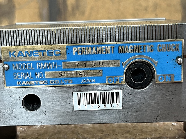 C176815 可傾形永磁チャック カネテック RMWH-713U_4