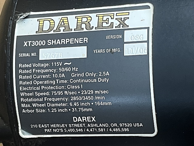 C176507 ドリル研削盤 DARE-X XT3000_6