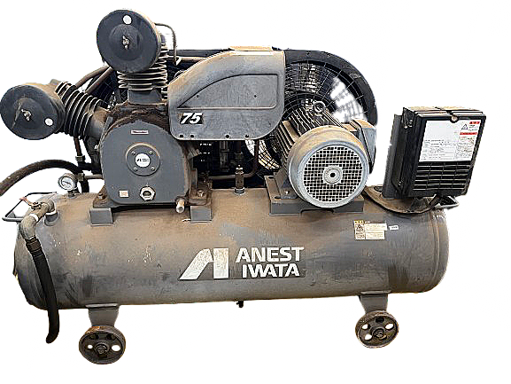 C176080 レシプロコンプレッサー アネスト岩田 TLP75E-10_0