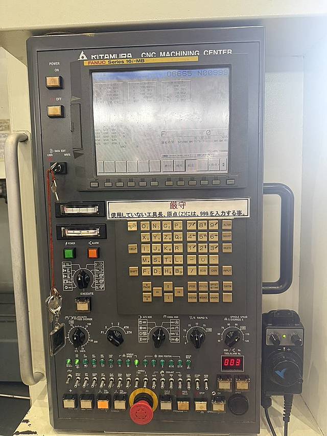 P009013 立型マシニングセンター キタムラ機械 Mycenter-3XiF_3