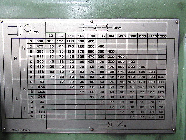 G005841 正面旋盤 大日金属工業 DM102×300_2