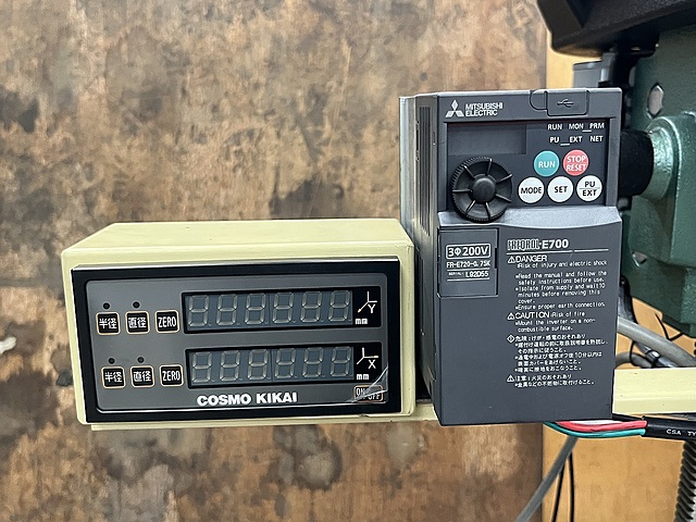 C178724 卓上フライス盤 コスモキカイ FK-500_8